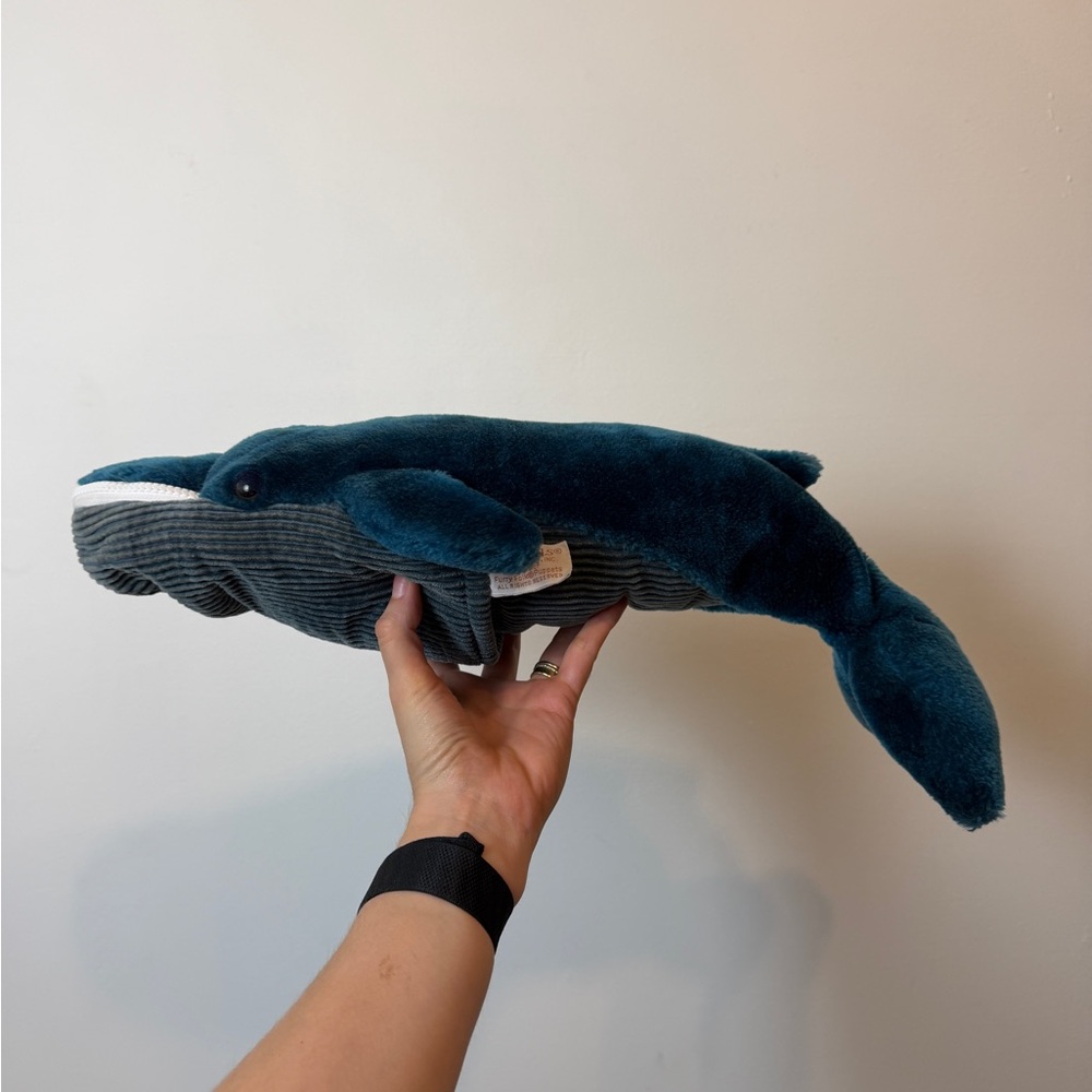 Vintage Folkmanis Folktails Whale Puppet